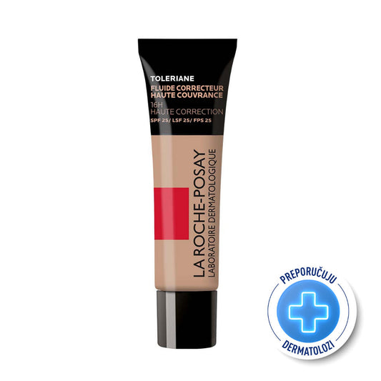 La Roche Posay TOLERIANE Tečni korektivni puder za sve tipove osetljive netolerantne kože SPF25, 13, 30 ml