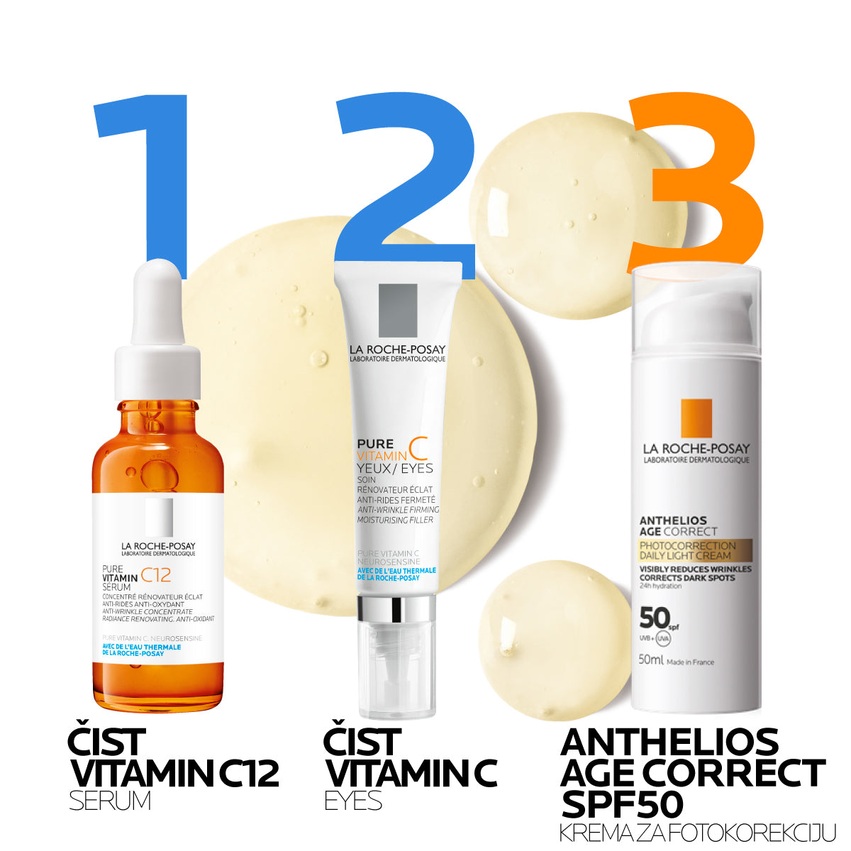 La Roche Posay PURE VITAMIN C12 Serum protiv bora za vraćanje sjaja, 30 ml