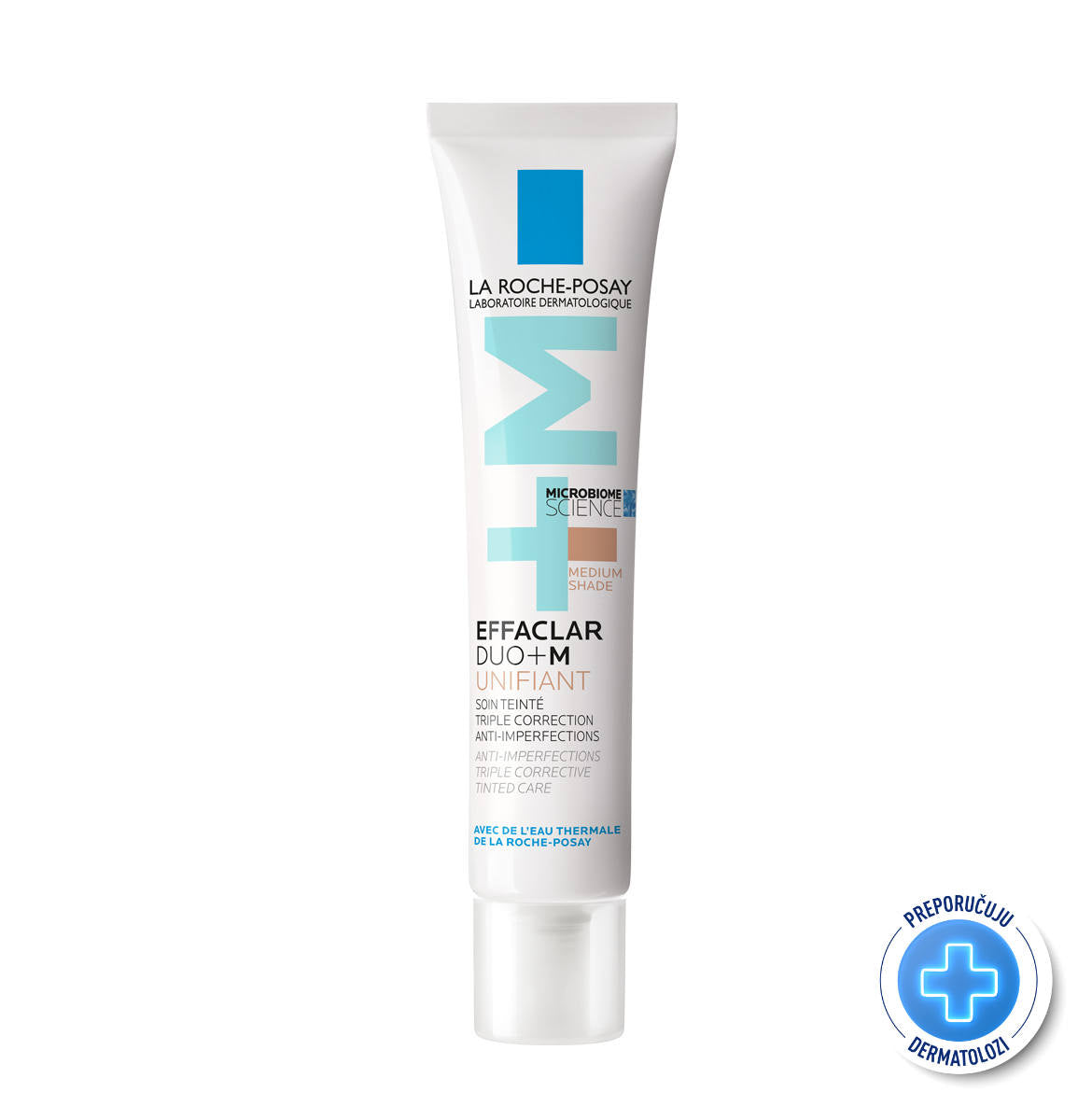 La Roche Posay EFFACLAR DUO+M Tonirana trostruko korektivna nega protiv nesavršenosti 40 ml - Medium