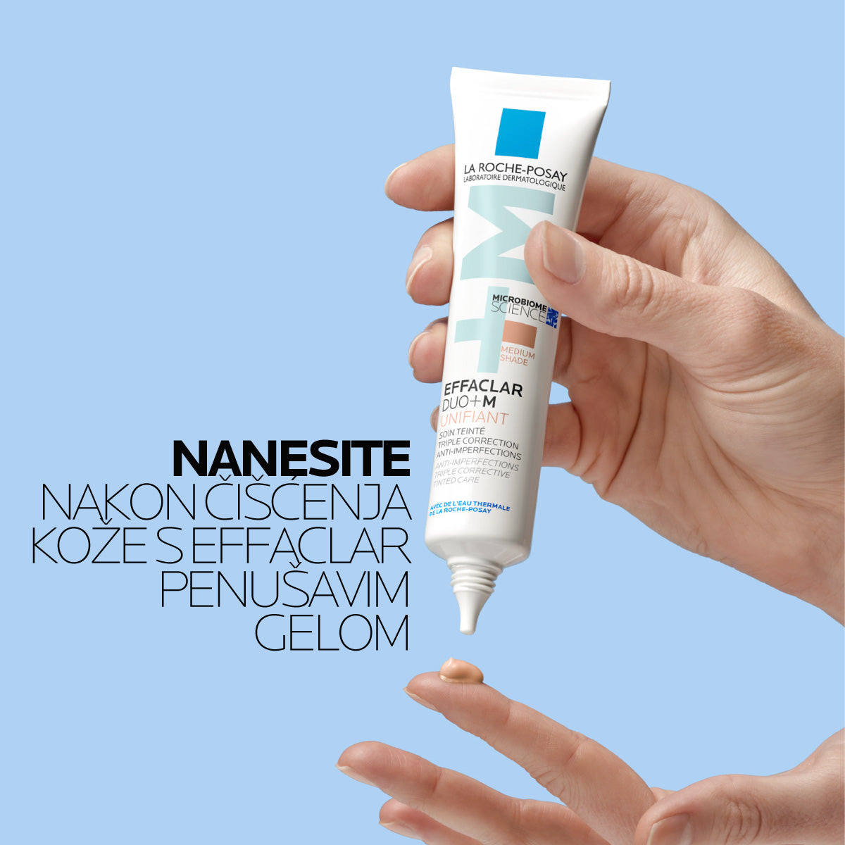 La Roche Posay EFFACLAR DUO+M Tonirana trostruko korektivna nega protiv nesavršenosti 40 ml - Medium