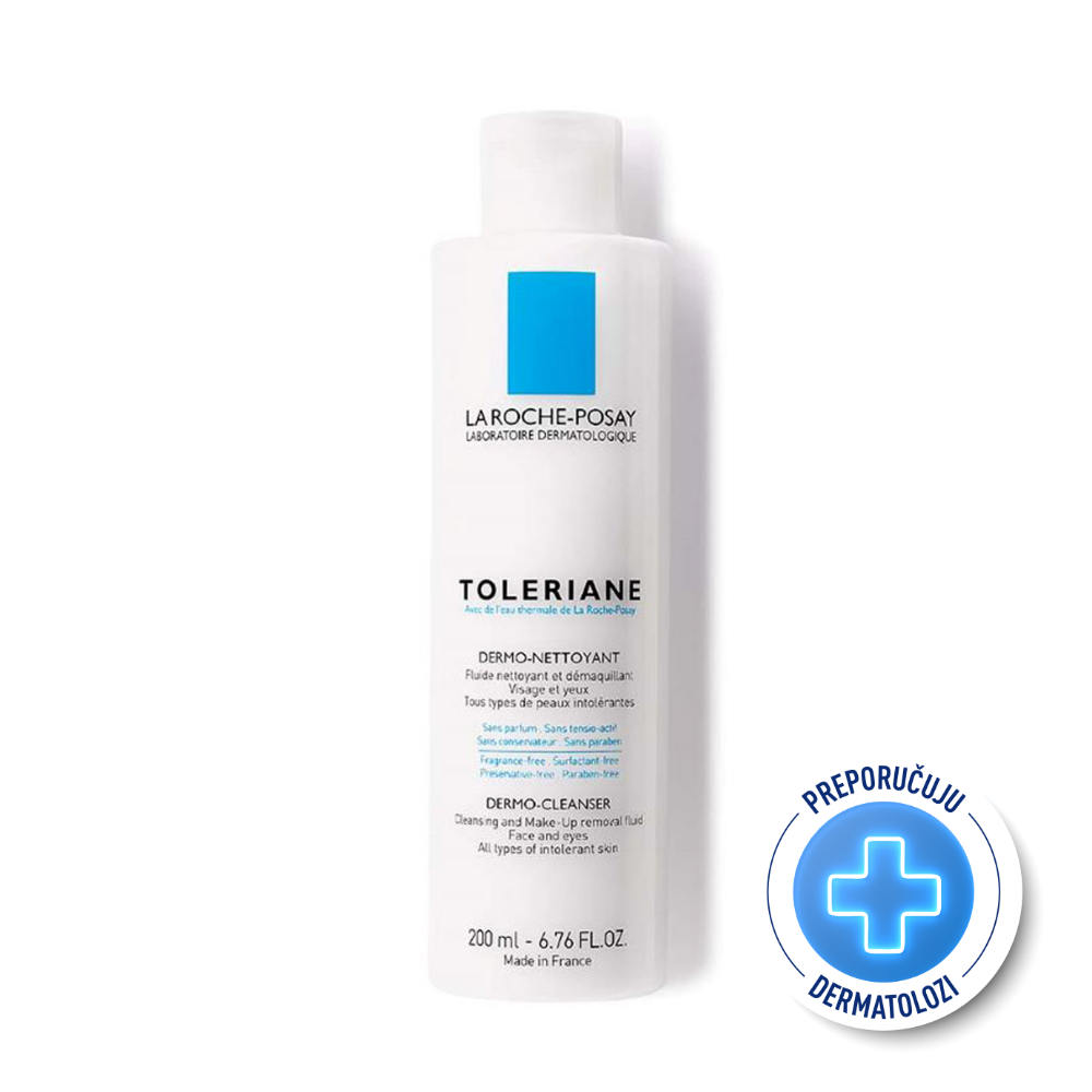 La Roche Posay TOLERIANE Losion za čišćenje kože i uklanjanje šminke, suva i osetljiva koža, 200 ml