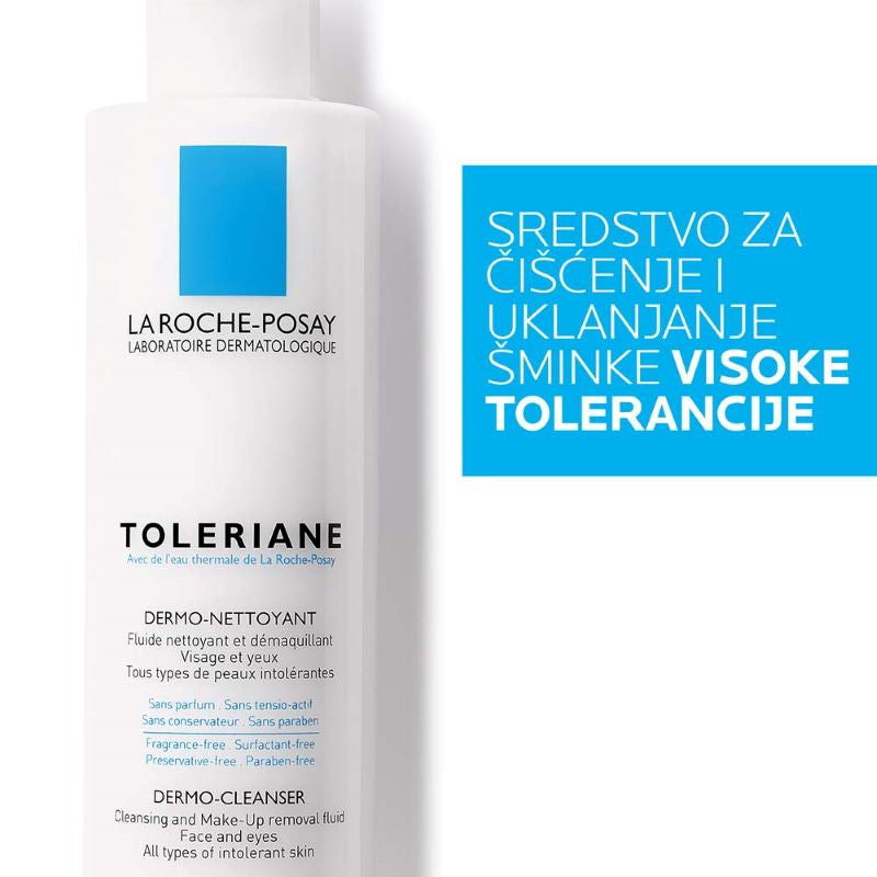 La Roche Posay TOLERIANE Losion za čišćenje kože i uklanjanje šminke, suva i osetljiva koža, 200 ml