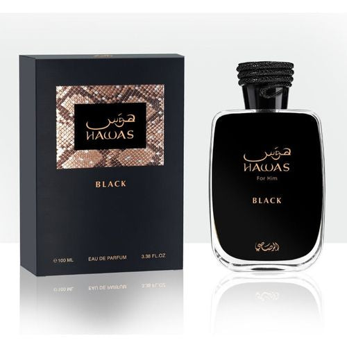RASASI HAWAS BLACK FOR HIM (M) EDP 100ML