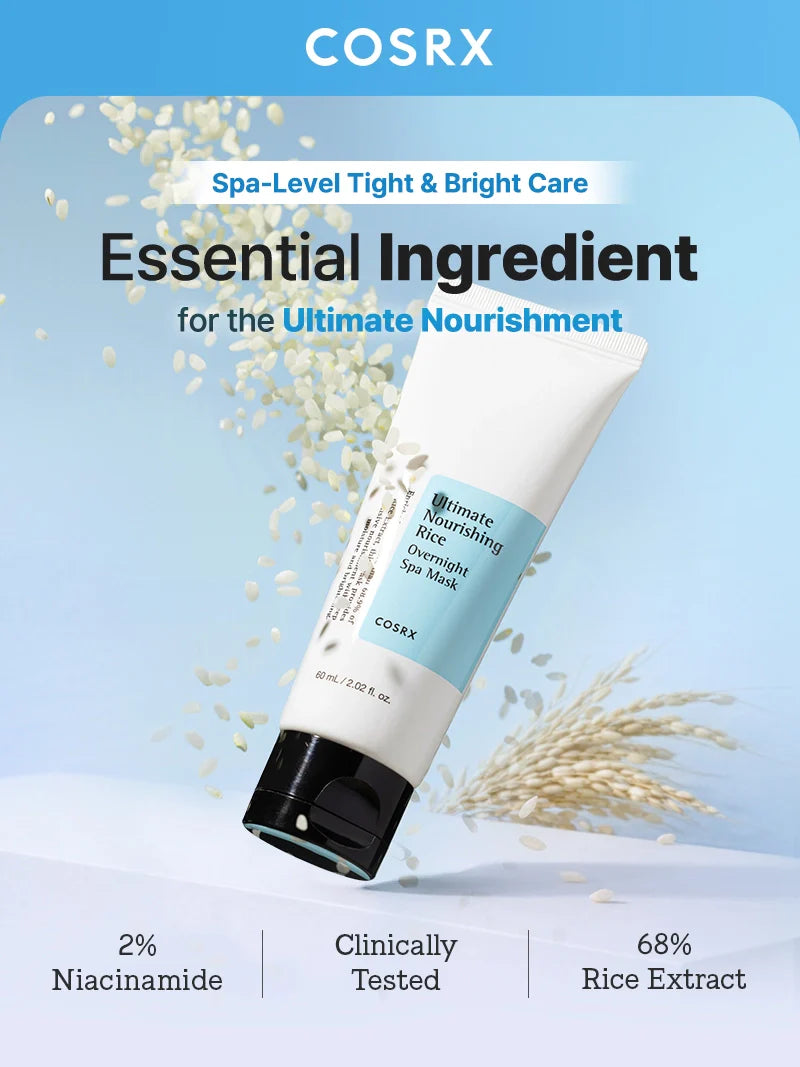 COSRX JUMBO ULTIMATE NOURISHING RICE OVERNIGHT MASK 60ML