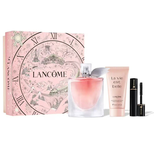 LANCOME LA VIE EST BELLE (W) EDP 100ML + BL 50ML + HYPNOSE MSC 2ML