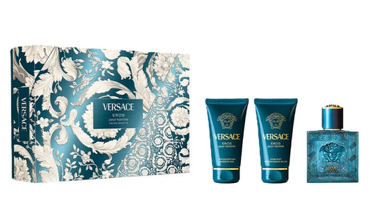 VERSACE EROS POUR HOMME EDT 50 ML + SG 50 ML + AS BALM 50 ML