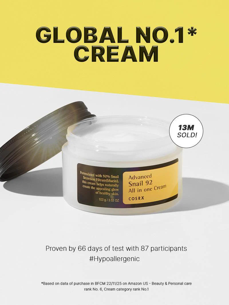 COSRX ADVANCED SNAIL 92 ALL IN ONE CREAM 100G