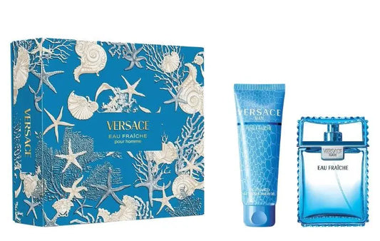 VERSACE EAU FRAICHE MEN SET (EDT 100ML+SG 150ML)