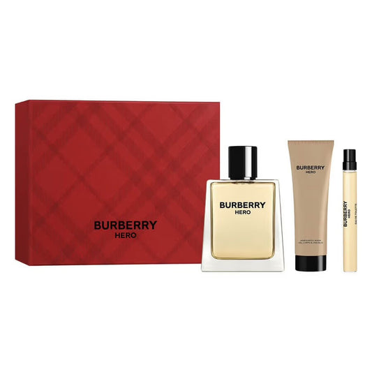 BURBERRY HERO MEN EDT 100ML + SG 75ML + EDT 10ML