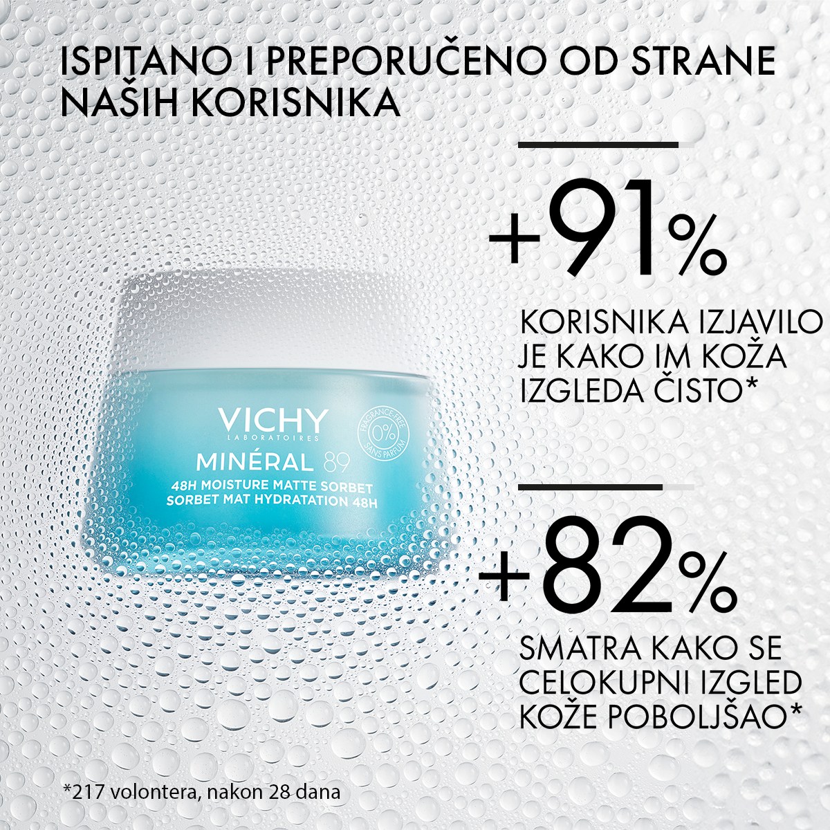 VICHY MINERAL 89 OILY SKIN SORBET 50ml 4104