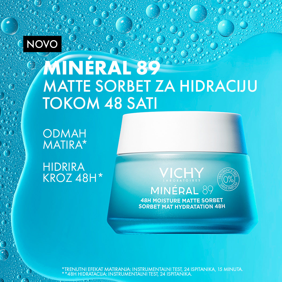 VICHY MINERAL 89 OILY SKIN SORBET 50ml 4104