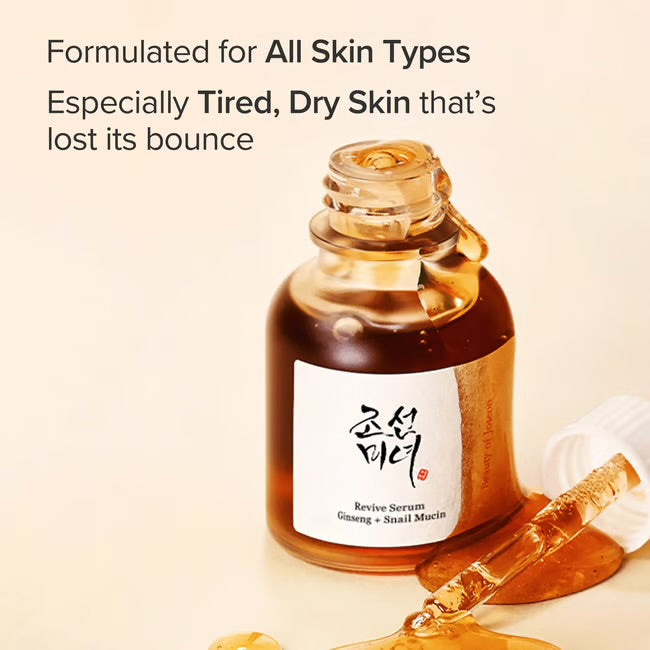 BEAUTY OF JOSEON REVIVE SERUM : GINSENG+SNAIL MUCIN 60ML