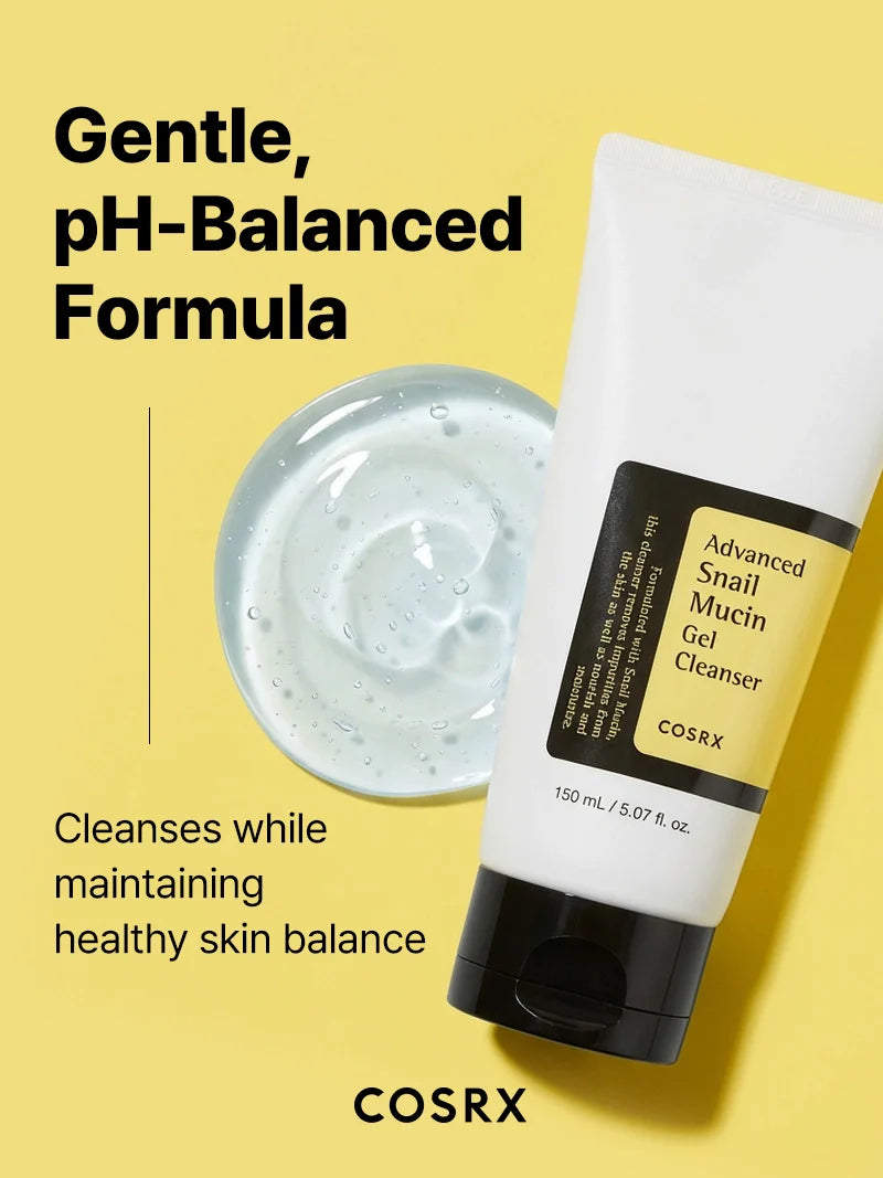 COSRX ADVANCED SNAIL MUCIN GEL  CLEANSER 150ML