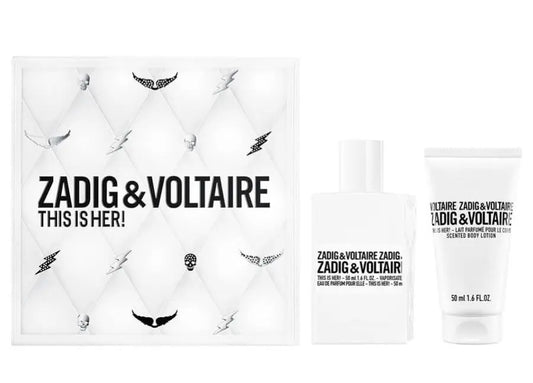 ZADIG & VOLTAIRE ZADIG (W) SET (EDP 50 ML & 50 ML B/L)