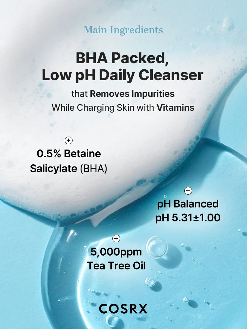 COSRX LOW PH GOOD MORNING GEL CLEANSER 150ML