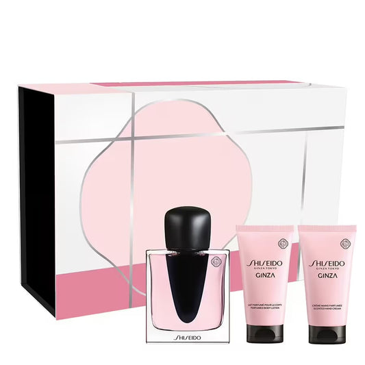 SHISEIDO GINZA SET ( EDP 50 ML,PARF.LOSION ZA TELO 50ML, PARF.KREMA ZA RUKE 50ML)
