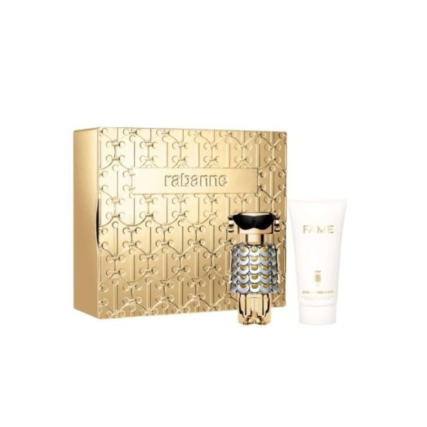 PACO RABANNE FAME GIFTSET (50ML EDP+75ML BL)