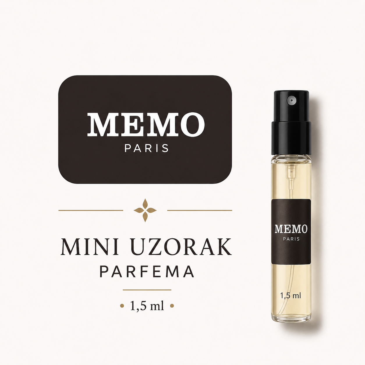 MEMO PARIS AFRICAN LEATHER (U) TUBE SPRAY EDP 1.5 ML