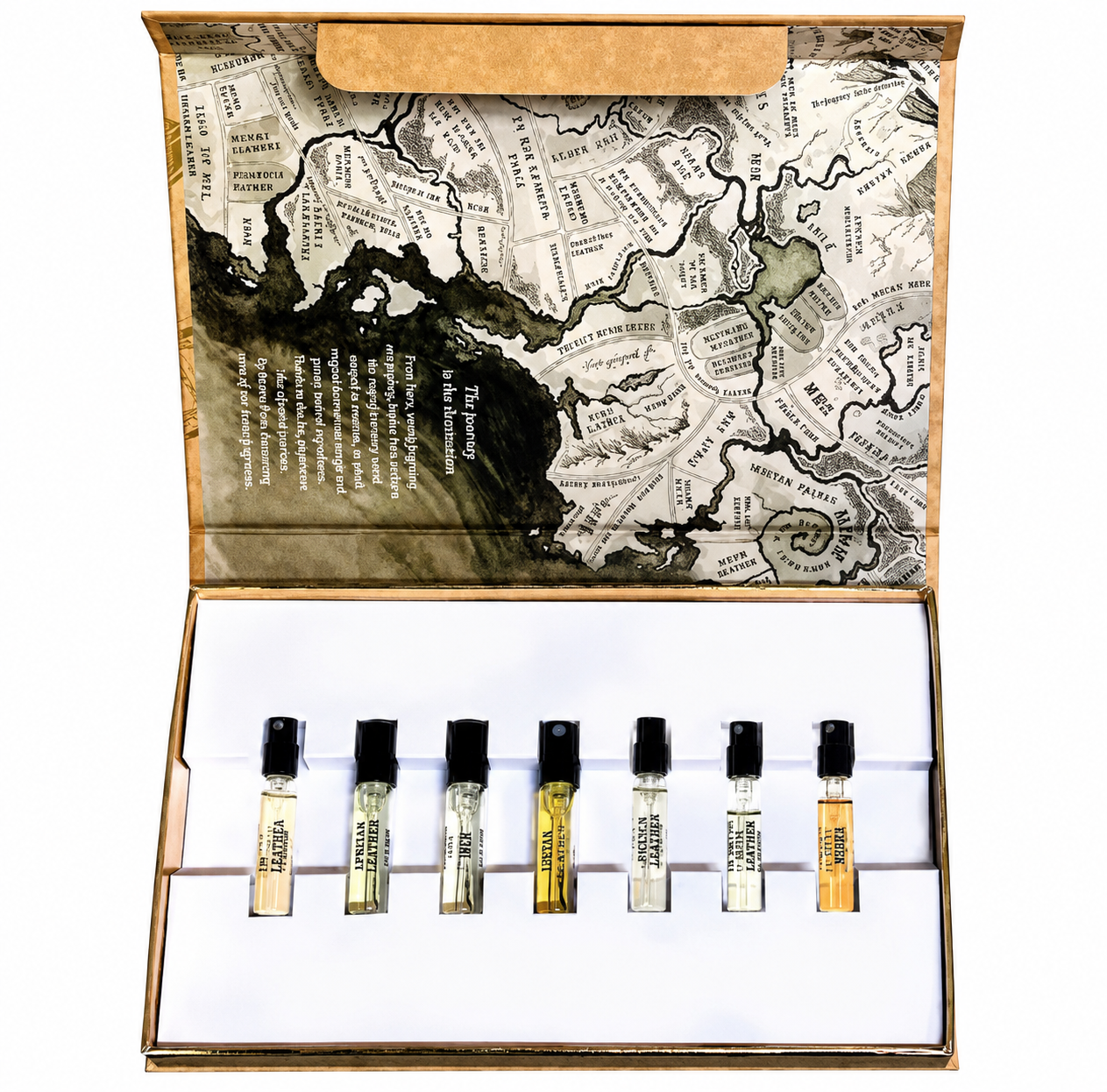 MEMO (INLE+MARFA+LALIBELA+FRENCH/L+IRISH/L+IBERIAN/L+AFRICAN/L) (U+W) TUBE SPRAY SET EDP 7X1.5ML