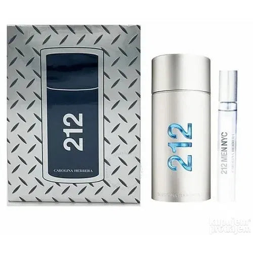 CAROLINA HERRERA 212 (M) SET (EDT 100ML+EDT MINI 10ML)