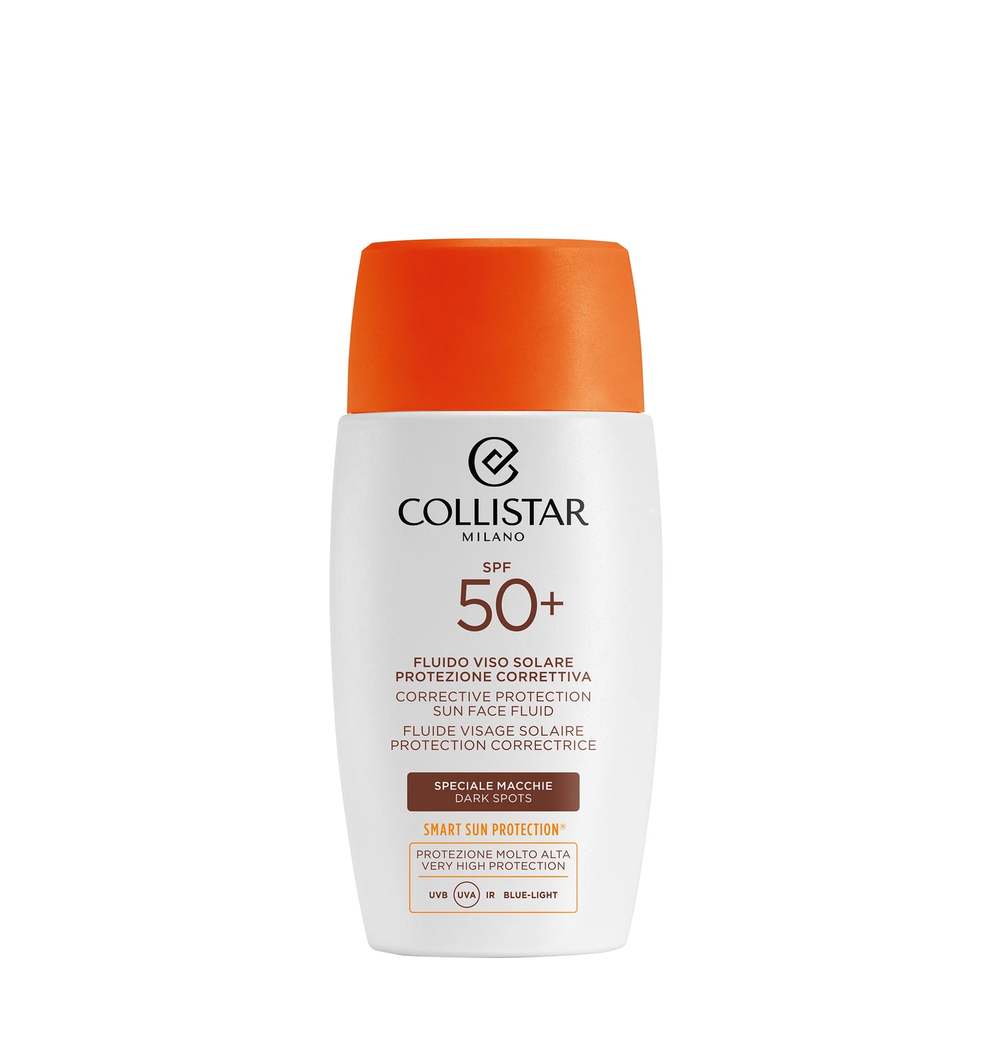 Collistar Corrective Protection Sun Face Fluid Dark Spots SPF 50+, water res.