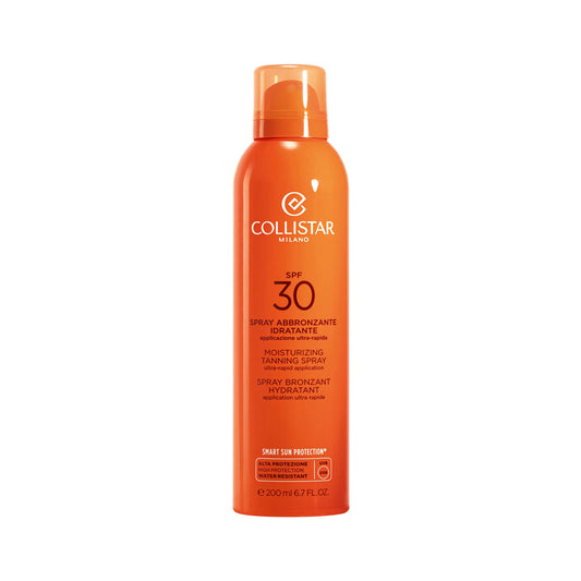 Collistar Moisturizing Tanning Spray SPF 30, water resistant
