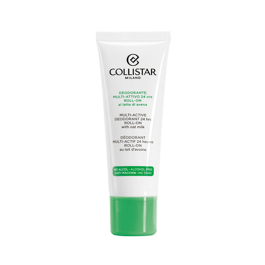 Collistar Multi-Active Deodorant 24h, roll-on with Oat Milk