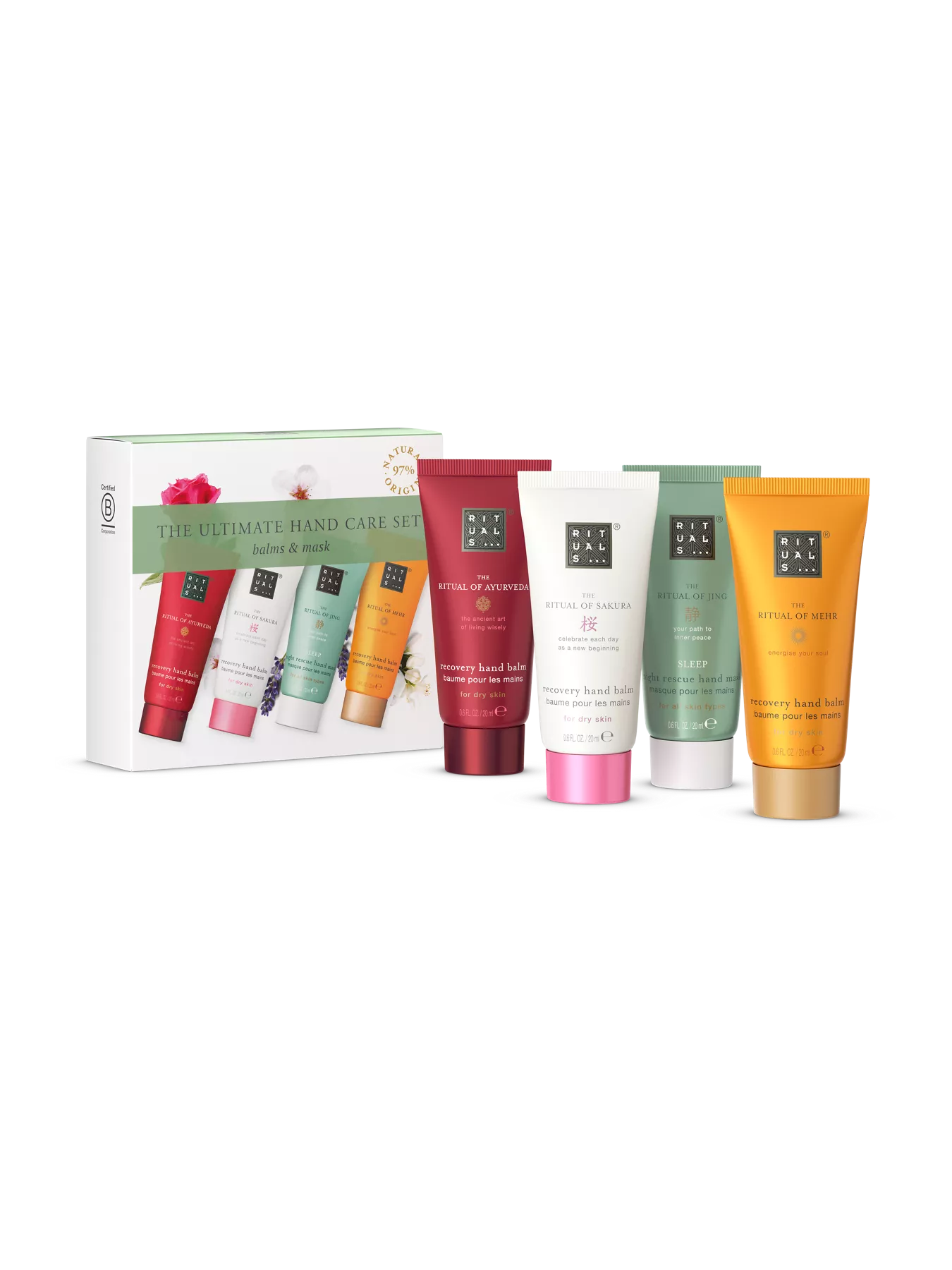RITUALS THE ULTIMATE HAND CARE COLLECTION 4X20ML