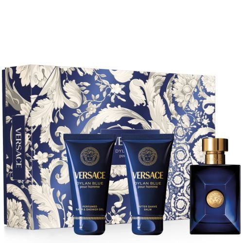 VERSACE DYLAN BLUE (M) SET EDT 50ML + AS BALM 50ML + SG 50ML