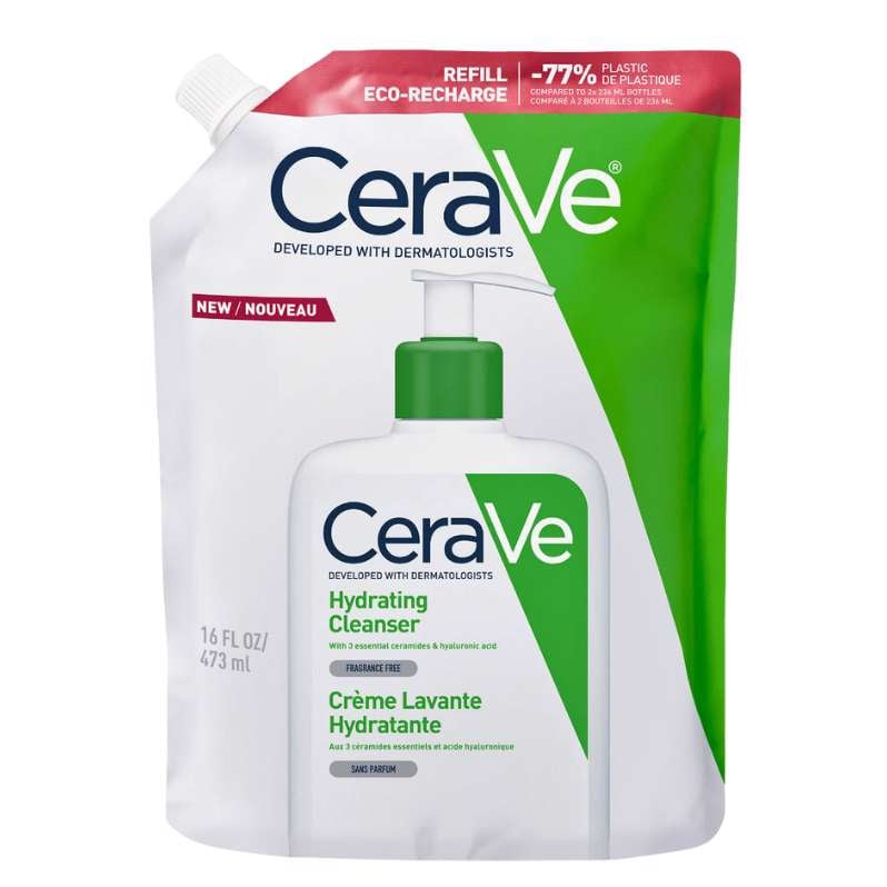 CeraVe HIDRATANTNA EMULZIJA ZA ČIŠĆENJE. Za normalnu do suvu kožu, Dopuna 473 ml