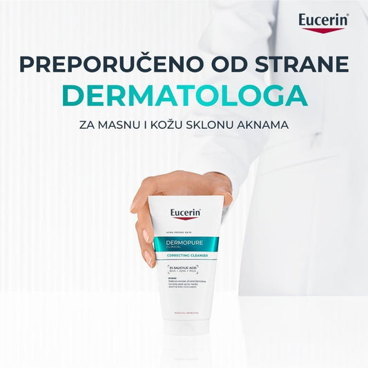 Eucerin DermoPure Clinical korektivni gel za čišćenje 150 ml