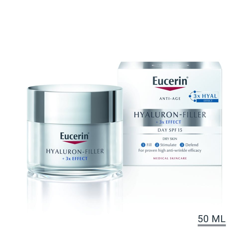Eucerin Hyaluron-Filler dnevna krema za suvu kožu 50 ml