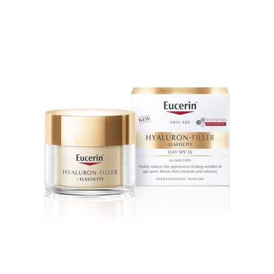 Eucerin Hyaluron-Filler + Elasticity dnevna krema SPF 15 50 ml