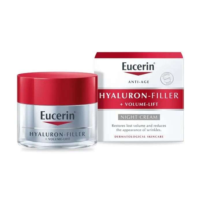 Eucerin Hyaluron-Filler + Volume-Lift noćna krema 50 ml