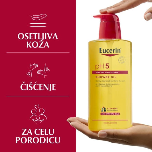 Eucerin pH5 ulje za tuširanje 400 ml