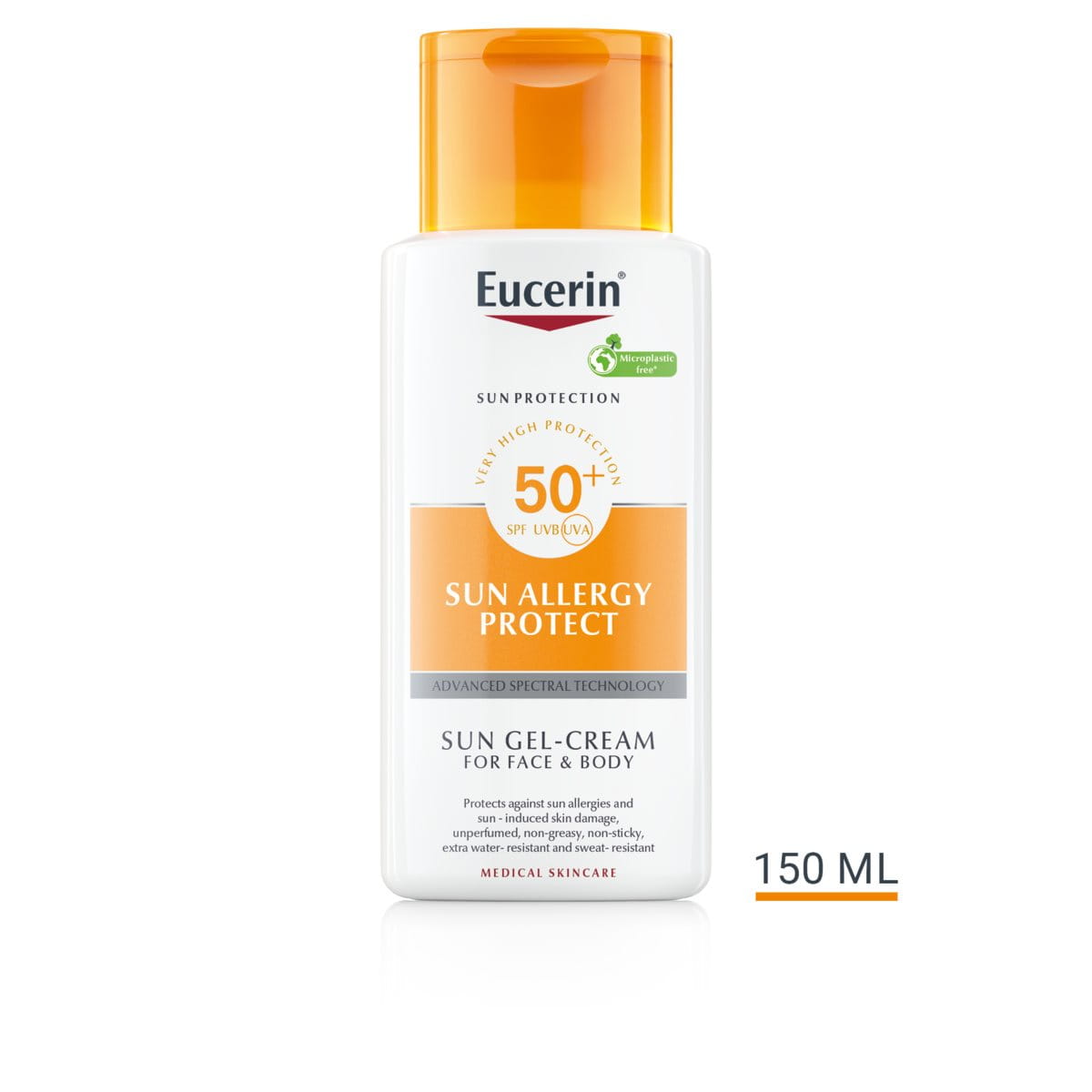 Eucerin Sun Allergy Protect gel-krema SPF 50 150 ml