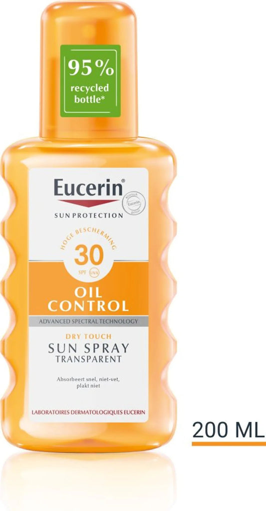 Eucerin Sun Dry Touch transparentni sprej SPF 30 200 ml