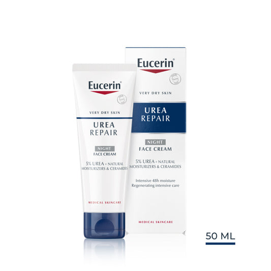 Eucerin UreaRepair PLUS noćna krema za lice sa 5% uree 50 ml