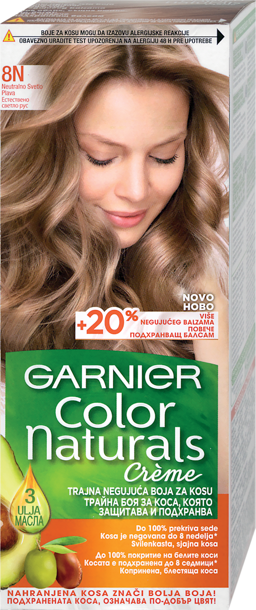 GARNIER COLOR NATURALS 8N boja za kosu