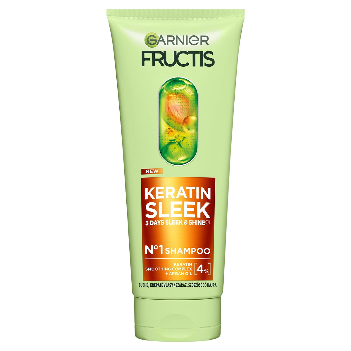 GARNIER FRUCTIS HAIR Keratin Sleek Šampon 200ML
