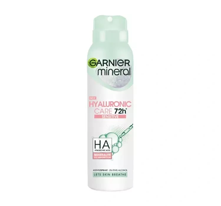 GARNIER MINERAL HYALU CARE antiperspirant150ml