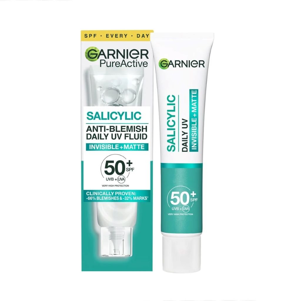 GARNIER PURE ACTIVE FLUID SPF 50+ 40ML