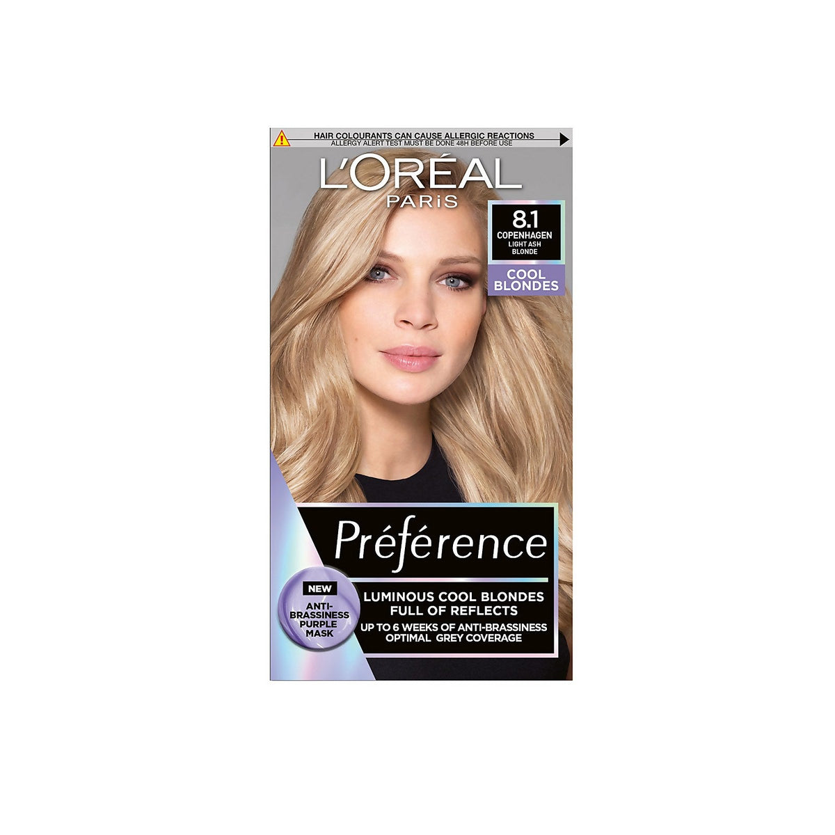 L'OREAL PREFERENCE COOL BLONDS 8.1 boja za kosu