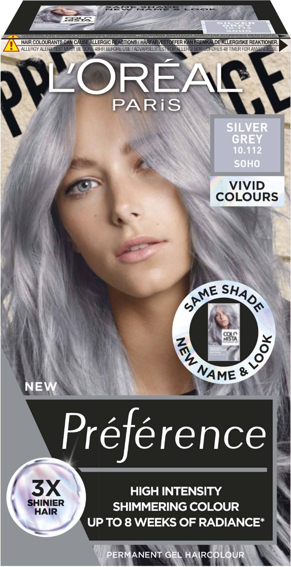 L'OREAL PREFERENCE VIVIDS 10.112 boja za kosu