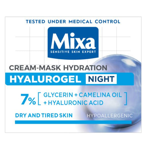 MIXA Hyalu noćna krema za lice 50ml